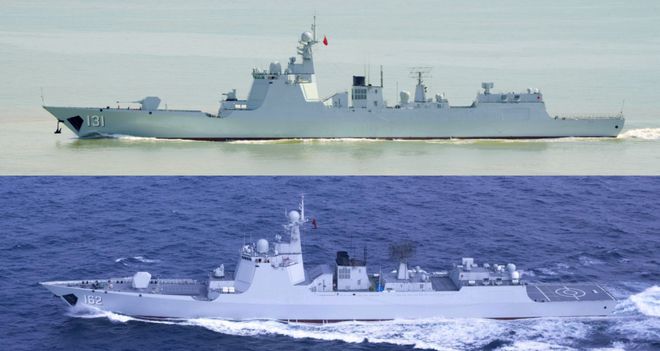 Max版正式亮相中国海军下一代驱逐舰何时亮相？凯发体育赞助央视首次公开！052D型Pro(图21)